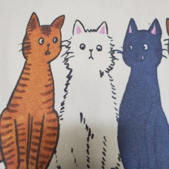 *Sale* Kitty cat tote bag - Picture 8 of 8